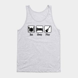 Eat Sleep Guitar Tank Top